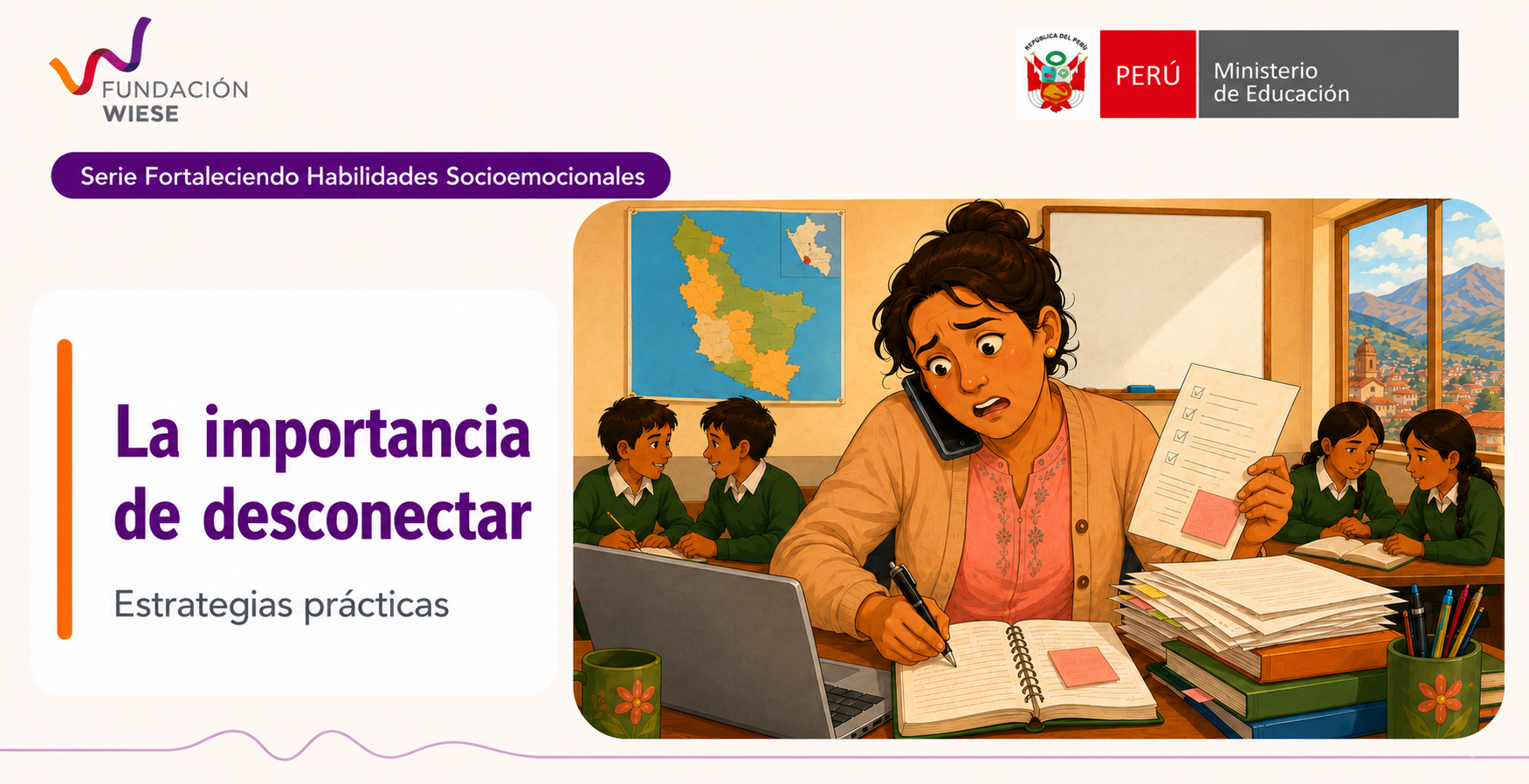La importancia de desconectar al finalizar la jornada docente